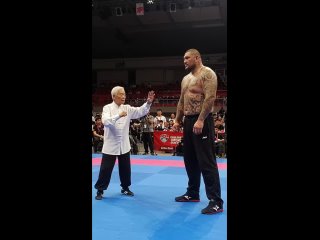 at first glance, the elderly man is an ordinary person